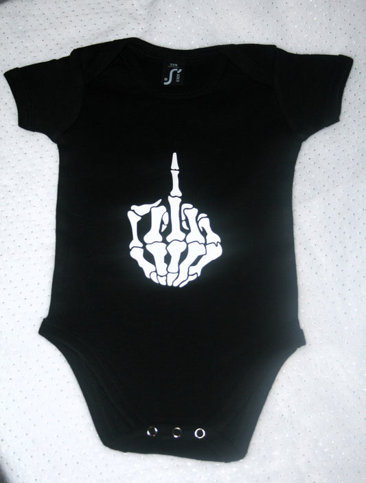 Body main squelette floqué