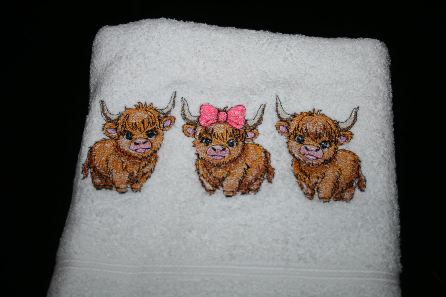 Serviette de bain Irish cow